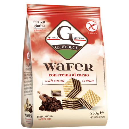 WAFER GUSTO CACAO 250 G