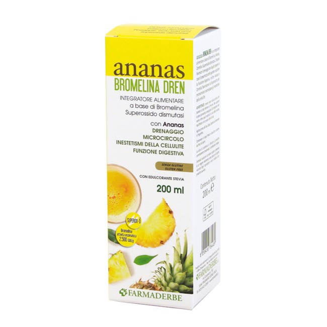 ANANAS BROMELINA DREN 200 ML