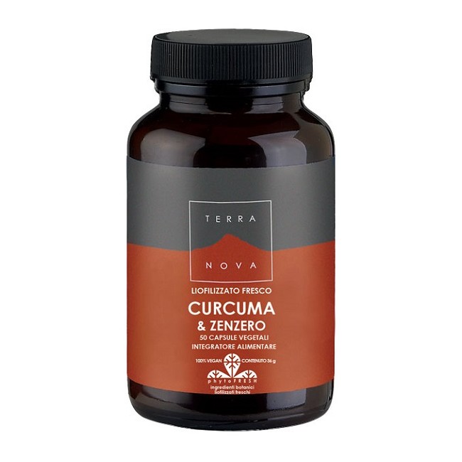 TERRANOVA CURCUMA 400MG/ZENZERO 200MG 50 CAPSULE