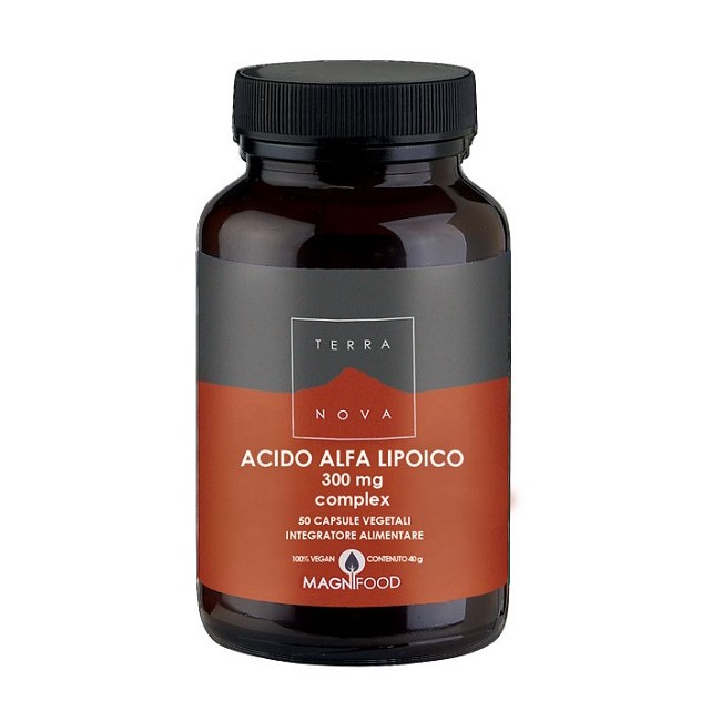 TERRANOVA ACIDO ALFA LIPOICO 300MG COMPLEX 50 CAPSULE