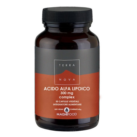 TERRANOVA ACIDO ALFA LIPOICO 300MG COMPLEX 50 CAPSULE