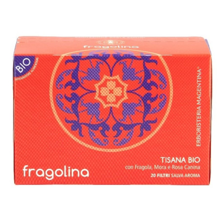 TISANA FRAGOLINA BIO 20 FILTRI