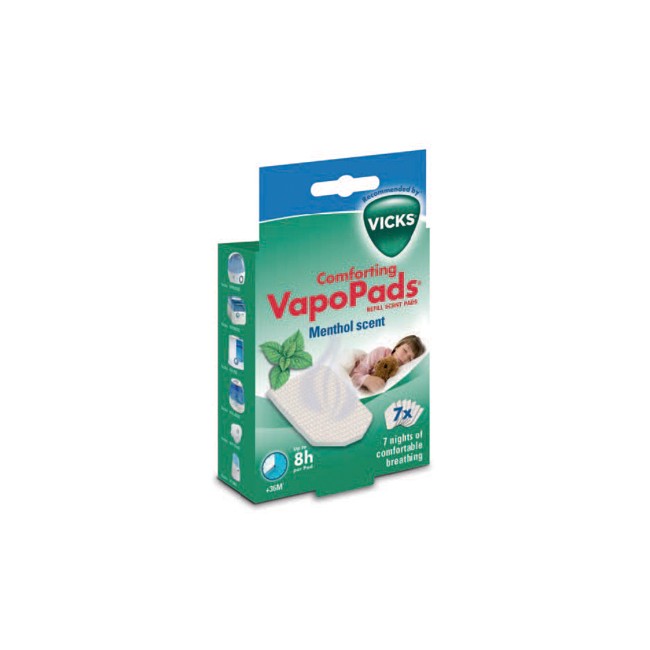 VICKS VAPOPADS MENTHOL SCENT 7 PEZZI