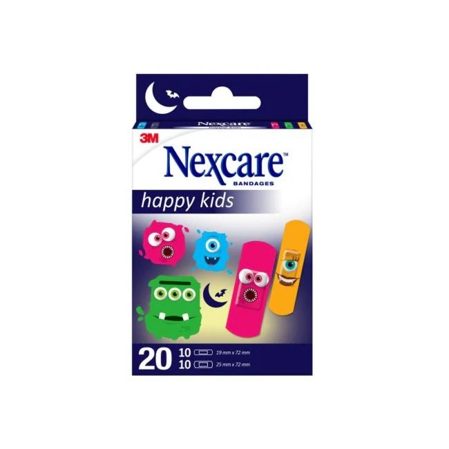 CEROTTI NEXCARE KIDS PLASTERS MONSTERS 20 PEZZI ASSORTITI