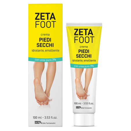 ZETAFOOT CREMA PIEDI SECCHI 100 ML