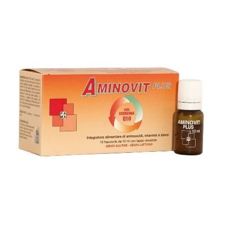 AMINOVIT PLUS COENZIMA Q10 10 FLACONCINI 10 ML