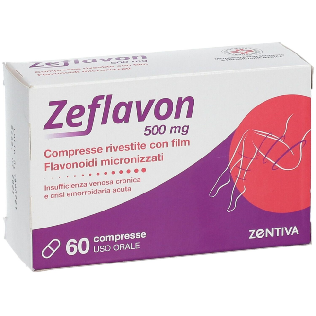 ZEFLAVON*60CPR RIV 500MG