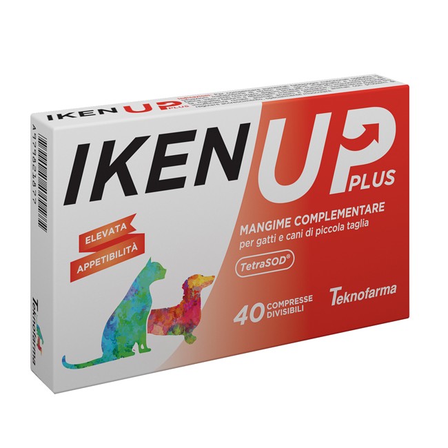 IKEN UP PLUS CANI GATTI PICCOLA TAGLIA SCATOLA 40 COMPRESSE