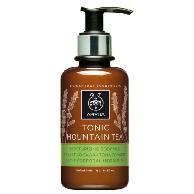 APIVITA TONIC MOUNTAIN TEA BODY MILK 200 ML