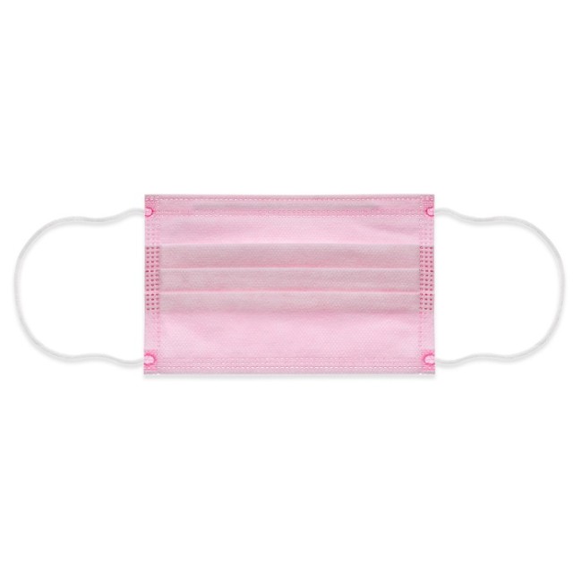 MYMASK PRO TIPO II KIDS MASCHERINA CHIRURGICA A 3 STRATI 10 PEZZI ROSA