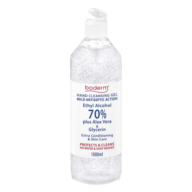 BODERM HAND CLEANSING GEL 70% 1 LITRO