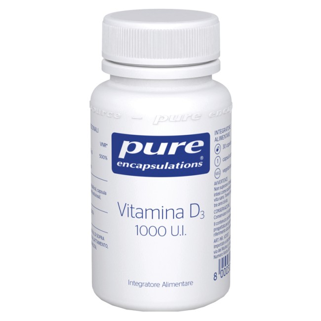 PURE ENCAPSULATIONS VITAMINA D3 30 CAPSULE