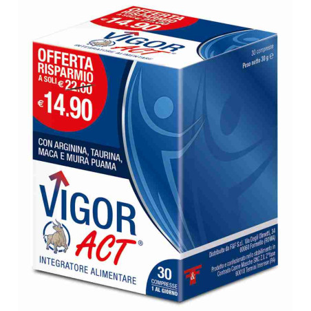 VIGOR ACT 30 COMPRESSE