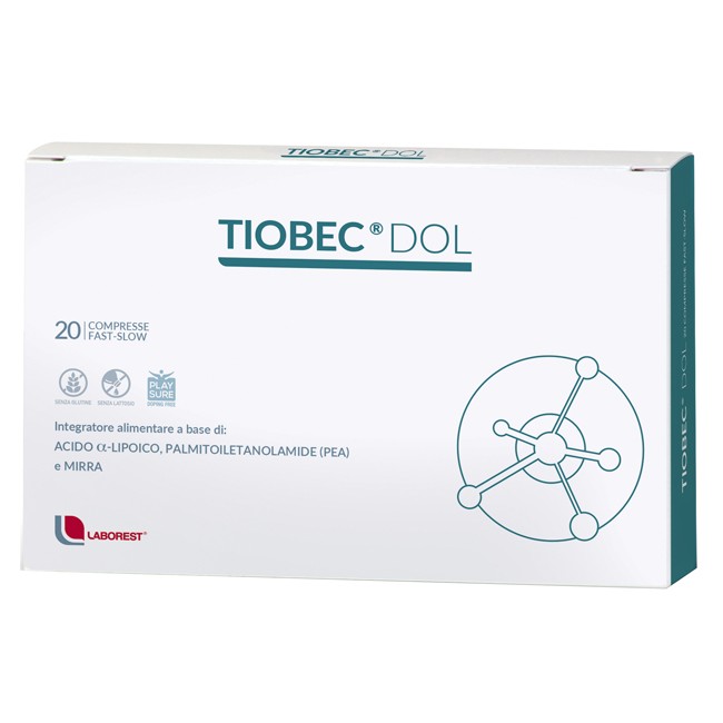 LABOREST TIOBEC DOL 20 COMPRESSE