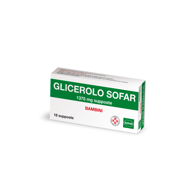 GLICEROLO*BB 18SUPP 1375MG