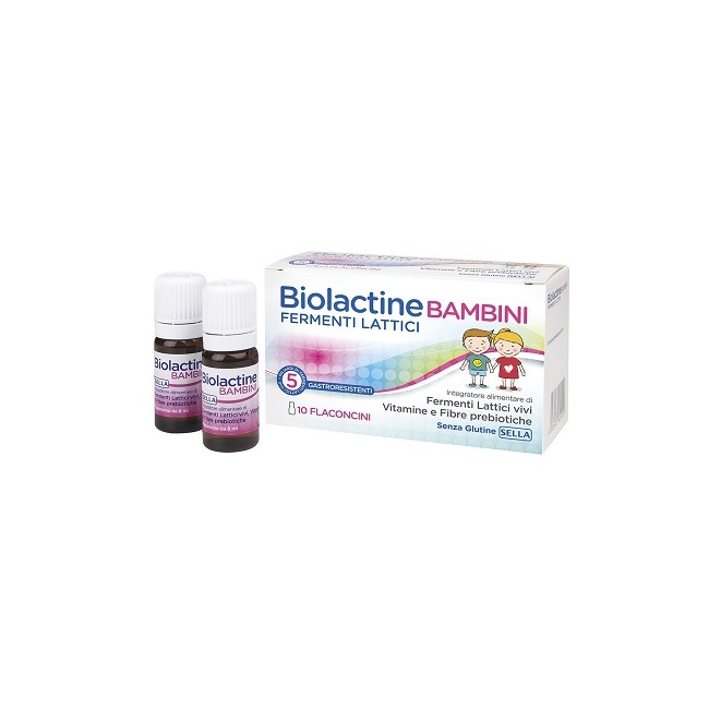 BIOLACTINE BAMBINI 10 FLACONCINI 8 ML