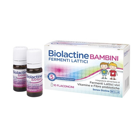 BIOLACTINE BAMBINI 10 FLACONCINI 8 ML