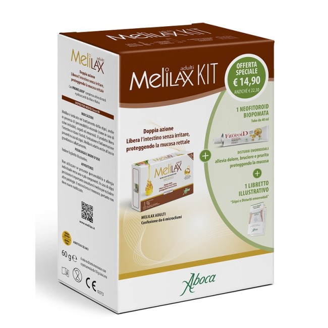 MELILAX ADULTI KIT COMPOSTO DA MELILAX ADULTI + NEOFITOROID POMATA