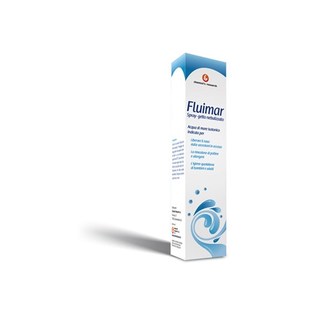 FLUIMAR SPRAY SOLUZIONE ISOTONICA STERILE ACQUA DI MARE RICCA DI SALI E OLIGOELEMENTI INDICATA PER PULIZIA DELLE CAVITA'NASALI I