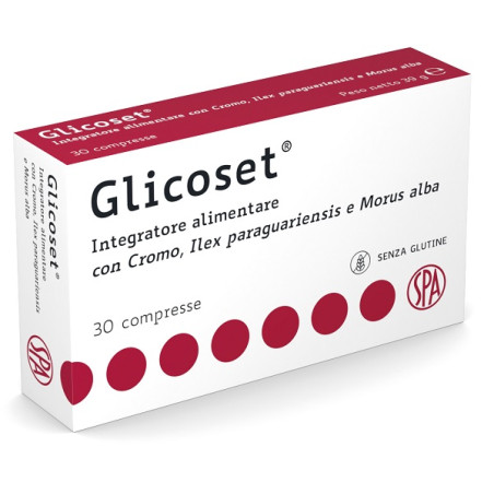 Glicoset Integratore Per Abbassare I Livelli Di Glucosio Nel Sangue 30 Compresse