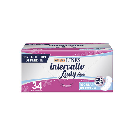 LINES INTERVALLO LADY REGULAR 34 PEZZI