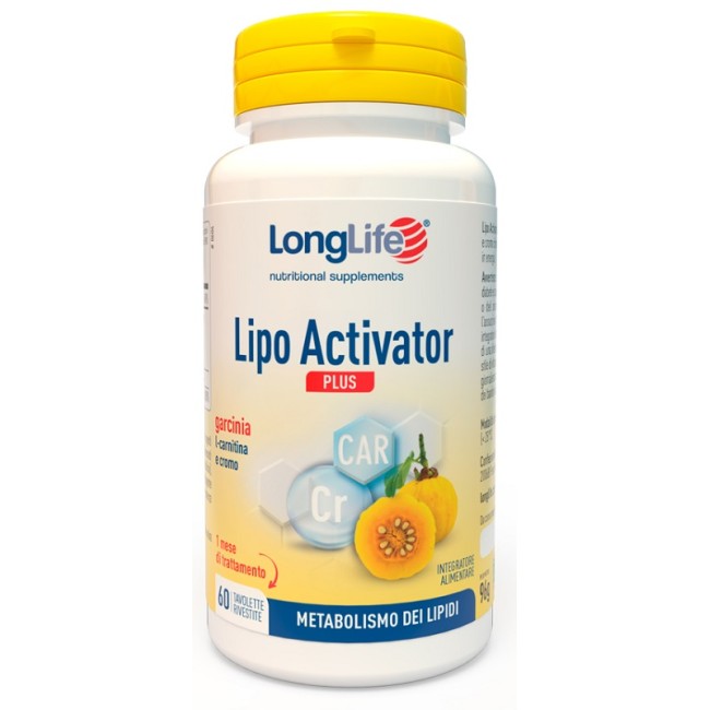 LONGLIFE LIPO ACTIVATOR PLUS 60 TAVOLETTE