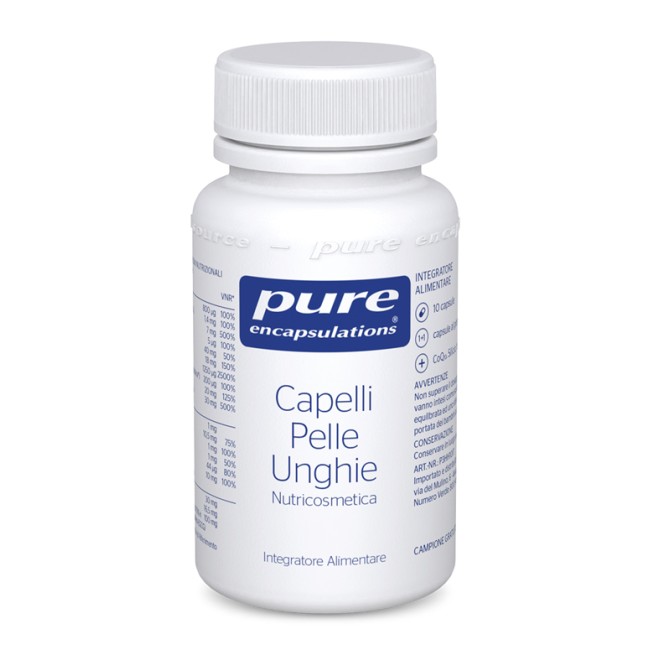 PURE ENCAPSULATIONS CAPELLI PELLE UNGHIE 30 CAPSULE