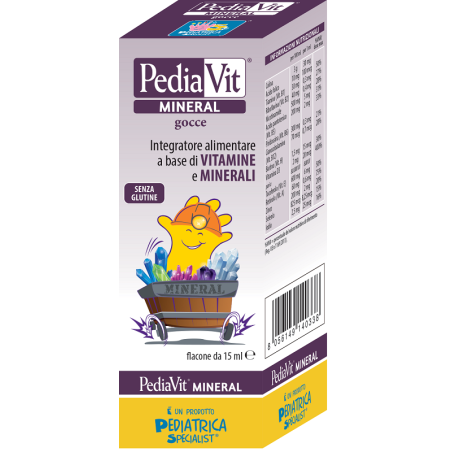 PEDIAVIT MINERAL GOCCE 15 ML