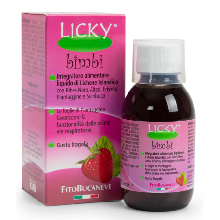 LICKY BIMBI SCIROPPO FRAGOLA 150 ML