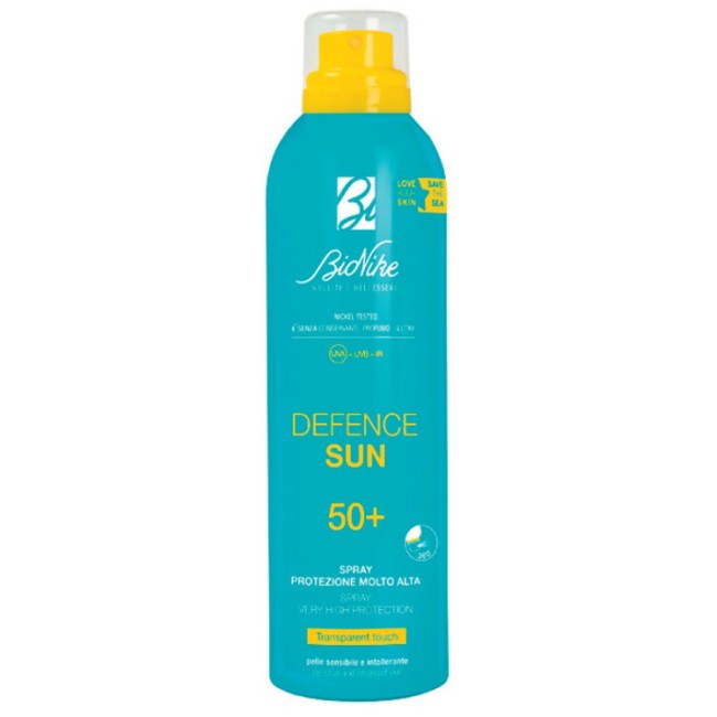 BIONIKE DEFENCE SUN SPRAY TRANSPARENT TOUCH 50+ 200 ML