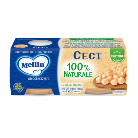 MELLIN OMOGENEIZZATO CECI 2 X 80 G