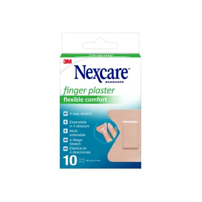 CEROTTO PREPARATO NEXCARE FINGER PLASTERS NFP001W 44,5X51 MM