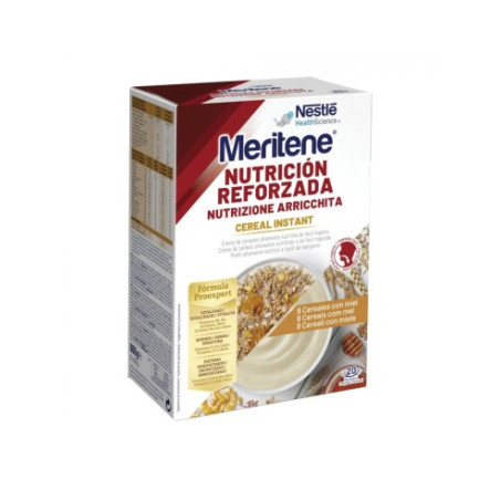 MERITENE CEREAL INSTANT 8 CEREALI E MIELE 2X300 G