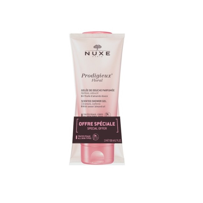 NUXE PRODIGIEUX GELEE DOUCHE FLORALE 2 X 200 ML