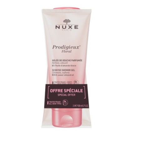 NUXE PRODIGIEUX GELEE DOUCHE FLORALE 2 X 200 ML