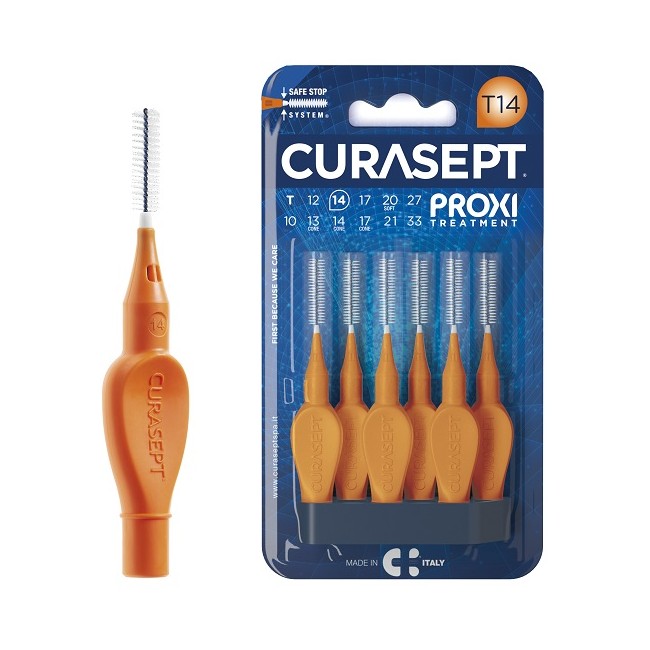 CURASEPT PROXI T14 ARANCIO/ORANGE 6 PEZZI