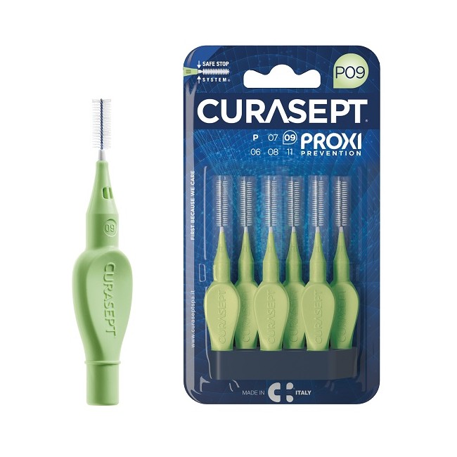 CURASEPT PROXI P09 VERDE CHIARO/LIGHT 6 PEZZI