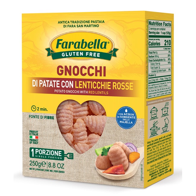 FARABELLA GNOCCHI PATATE E LENTICCHIE 250 G