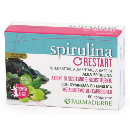 SPIRULINA RESTART 60 COMPRESSE