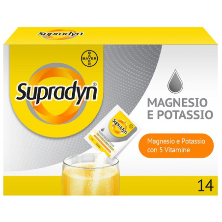 SUPRADYN MAGNESIO POTASSIO SENZA ZUCCHERO 14 BUSTINE 4 G