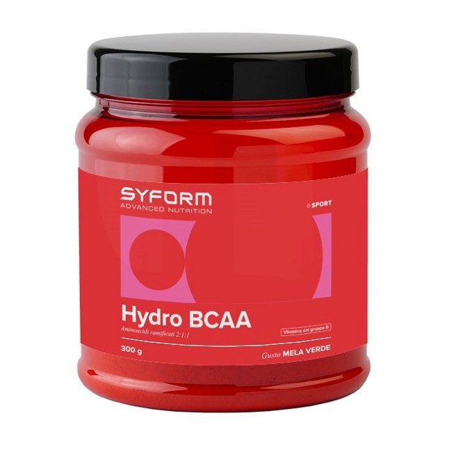 HYDRO BCAA INTEGRATORE IN POLVERE AL GUSTO DI MELA VERDE 300 G