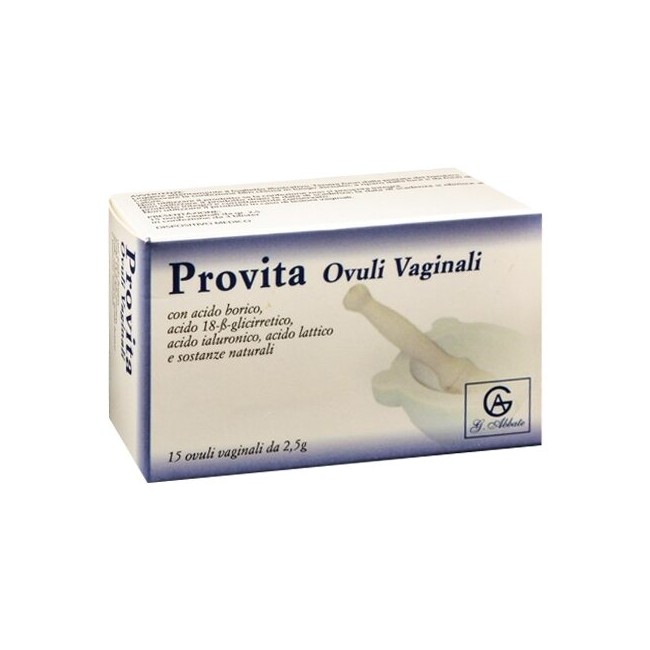 PROVITA 15 OVULI VAGINALI 2,5 G