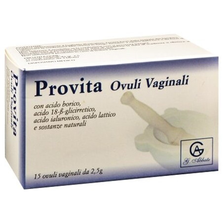 PROVITA 15 OVULI VAGINALI 2,5 G