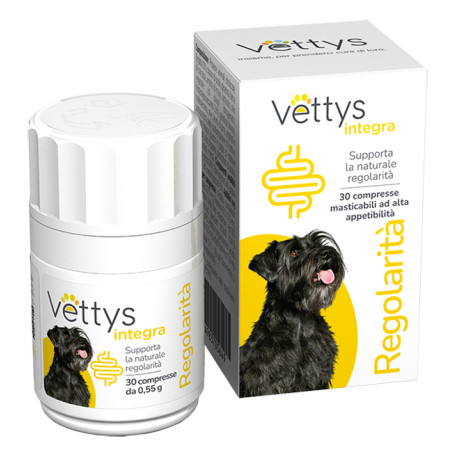 VETTYS INTEGRA REGOLARITA' CANE 30 COMPRESSE MASTICABILI