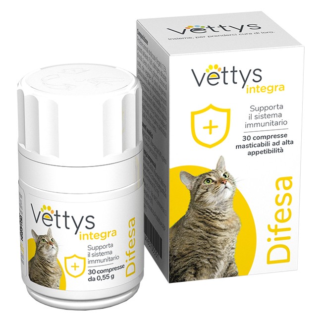 VETTYS INTEGRA DIFESA GATTO 30 COMPRESSE MASTICABILI