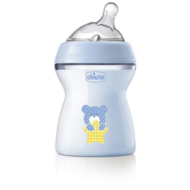 CHICCO BIBERON NAT FEEL PP 2M+ 250 ML BIMBO