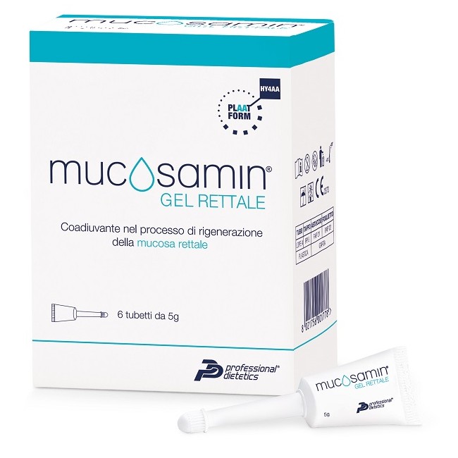 GEL RETTALE MUCOSAMIN 6 TUBETTI X 5 G