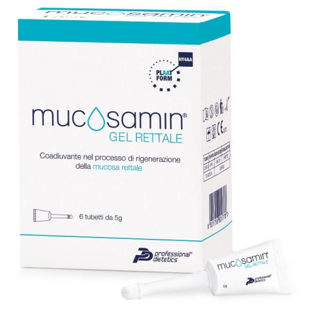 GEL RETTALE MUCOSAMIN 6 TUBETTI X 5 G