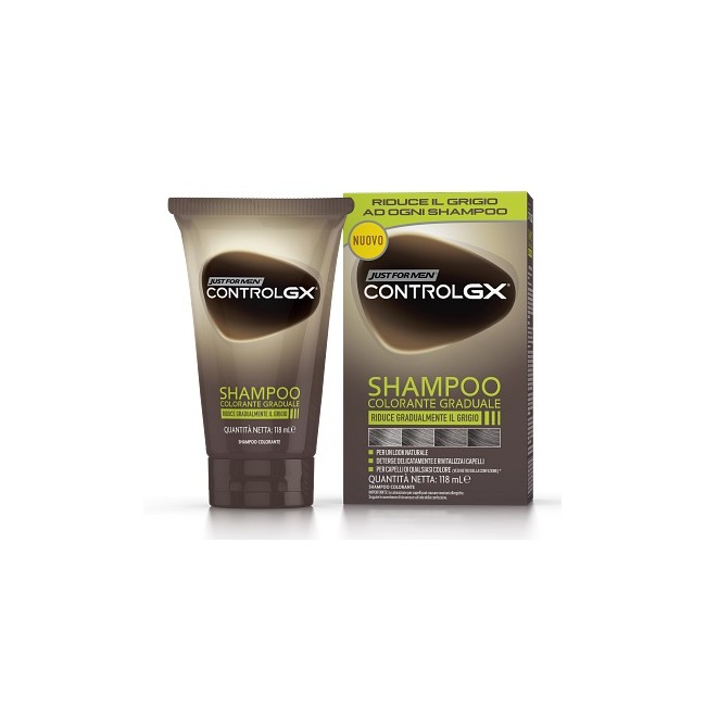 JUST FOR MEN CONTROL GX SHAMPOO COLORANTE GRADUALE 150 ML