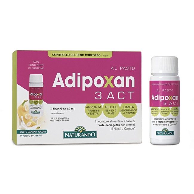 ADIPOXAN 3 ACT 8 FLACONI DA 60 ML